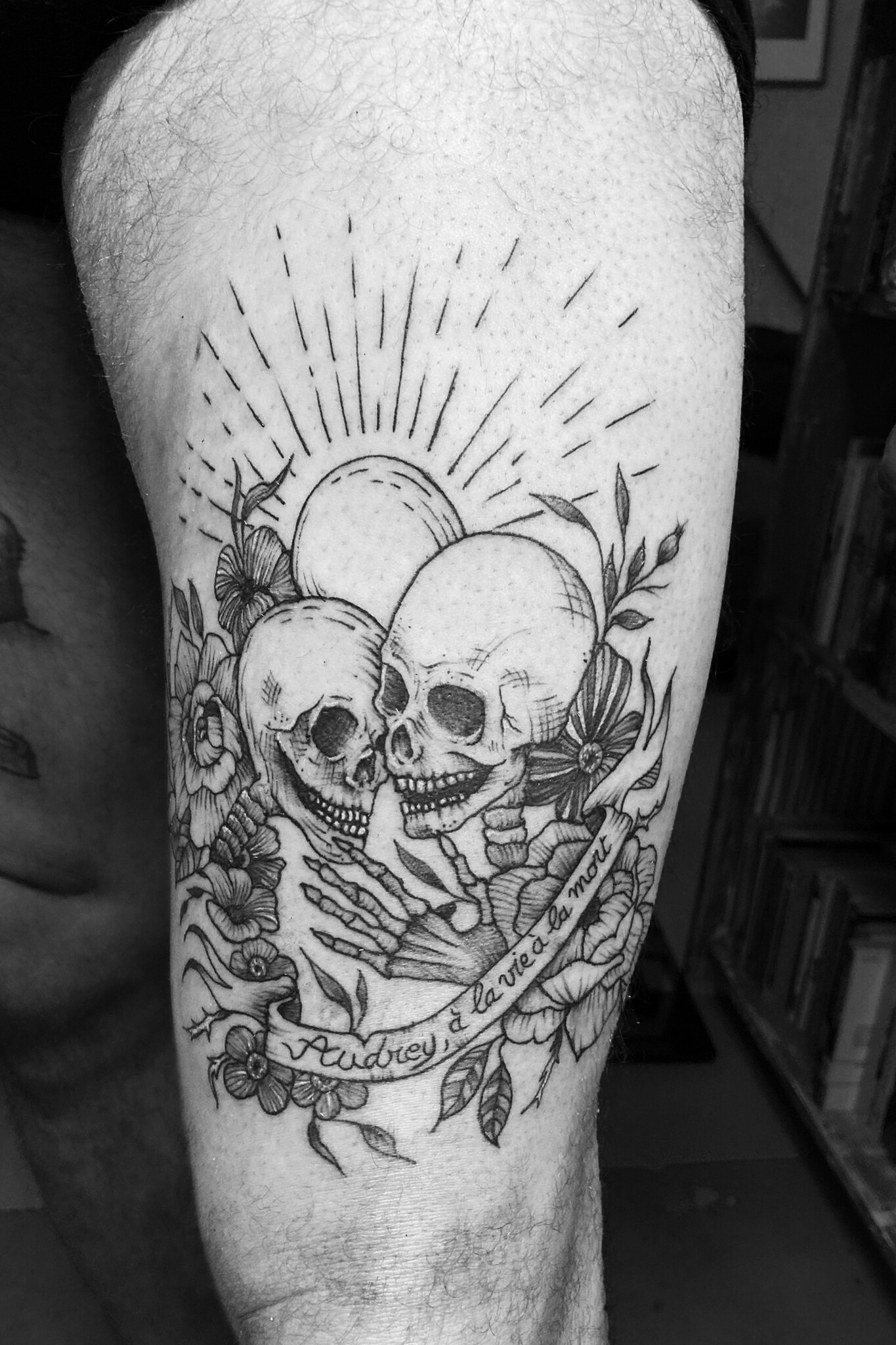 Tatouage amants symbole d’amour éternel