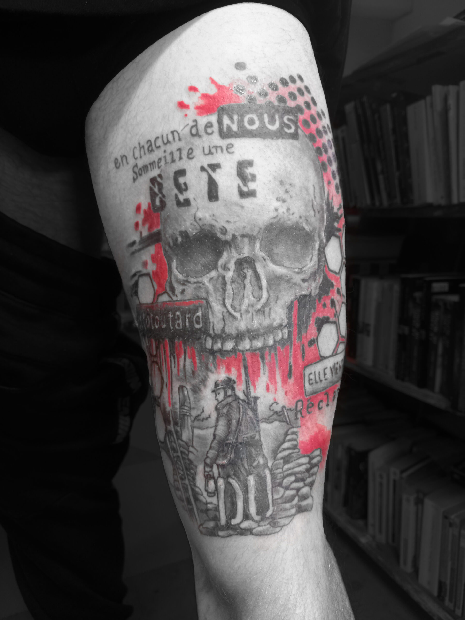 Tatouage Guerre des tranchées