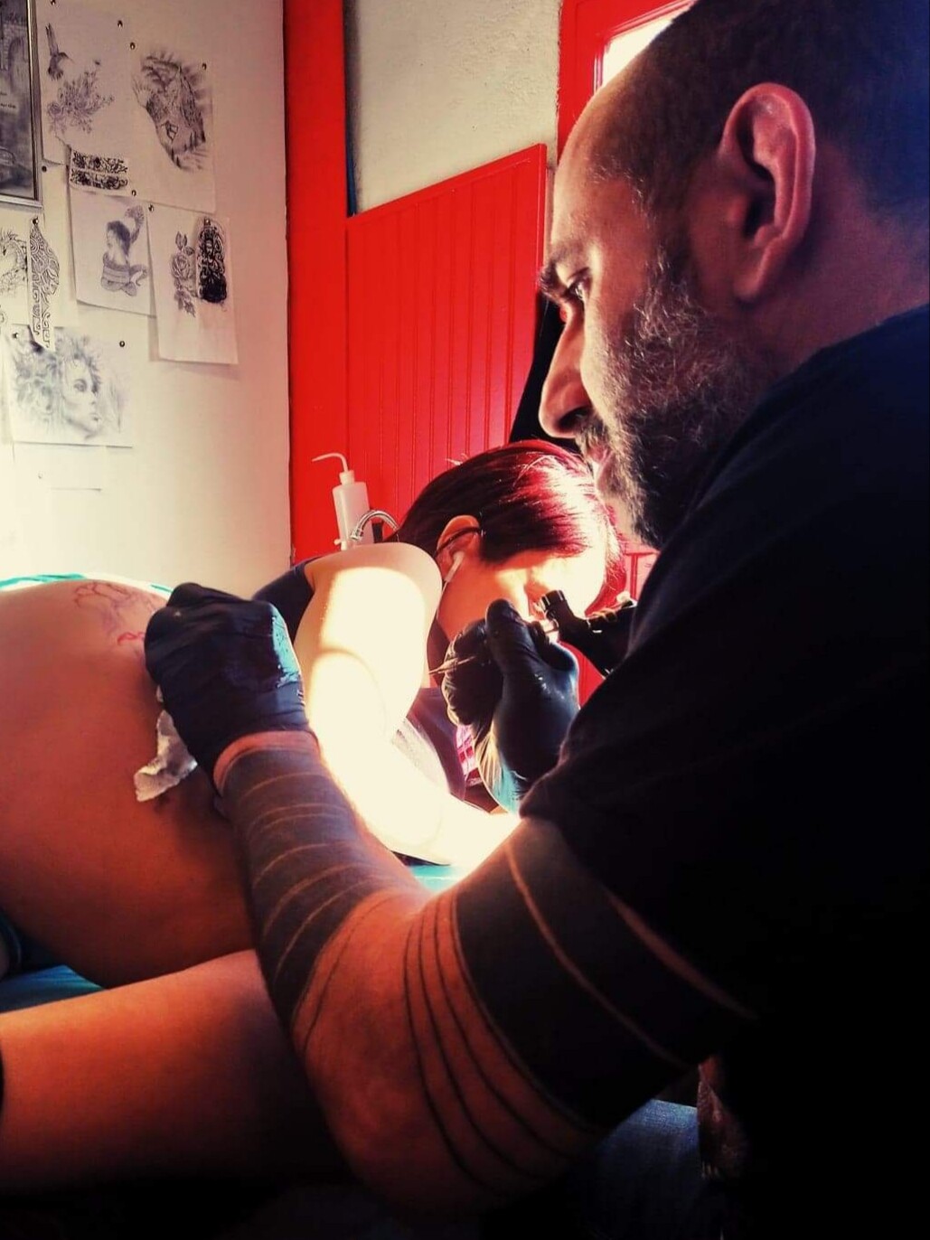Fabrice Anfosso fightclub tattoo